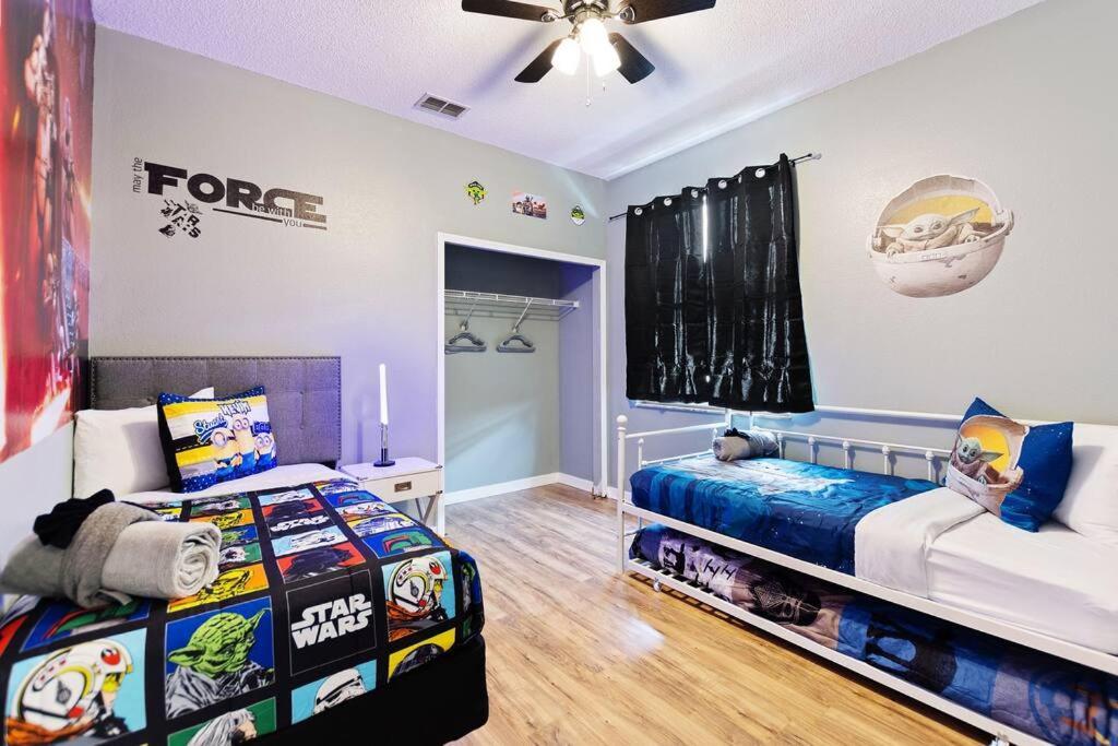 Spacious Disney Themed 5Bed Villa! Private Heated Enclosed Pool/Spa/Bbq! Davenport Extérieur photo