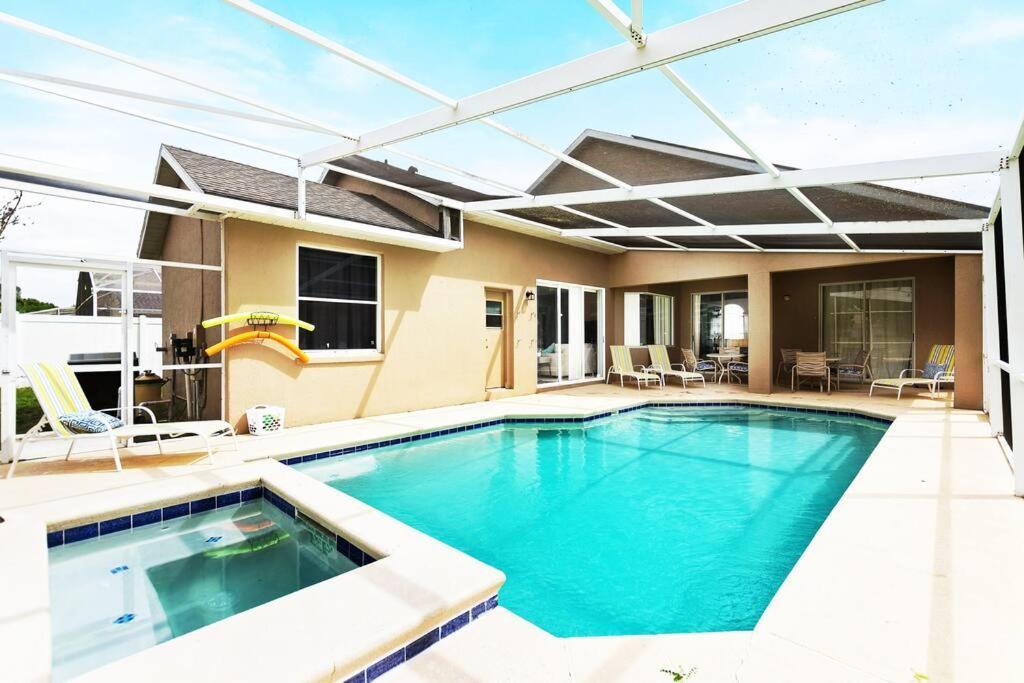 Spacious Disney Themed 5Bed Villa! Private Heated Enclosed Pool/Spa/Bbq! Davenport Extérieur photo