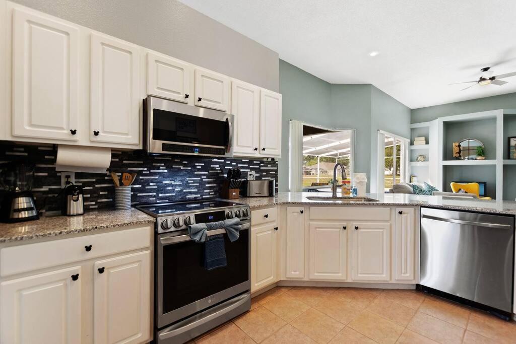 Spacious Disney Themed 5Bed Villa! Private Heated Enclosed Pool/Spa/Bbq! Davenport Extérieur photo